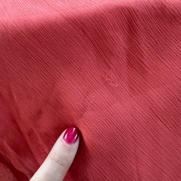 New with flaws - Halogen Shirred Halter Neck Dress Faded Rose - XS - Picture 7 of 8